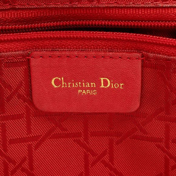 Dior Vintage Nylon Lady Dior Fold Over Large Satchel - Picture 8 of 15